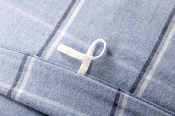 OEM ट्विन ड्यूवेट कवर किंग फुल साइज ड्यूवेट कवर ब्लू पॉलिएस्टर मिश्रित फ्लैनेल
